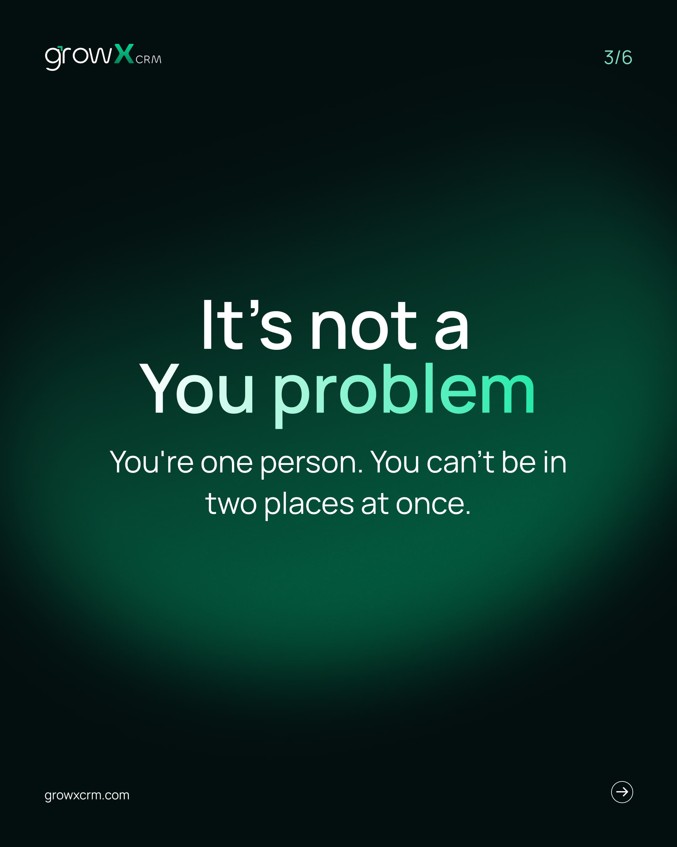 You cannot answer the phone while you are with a customer, slide 3 of 6