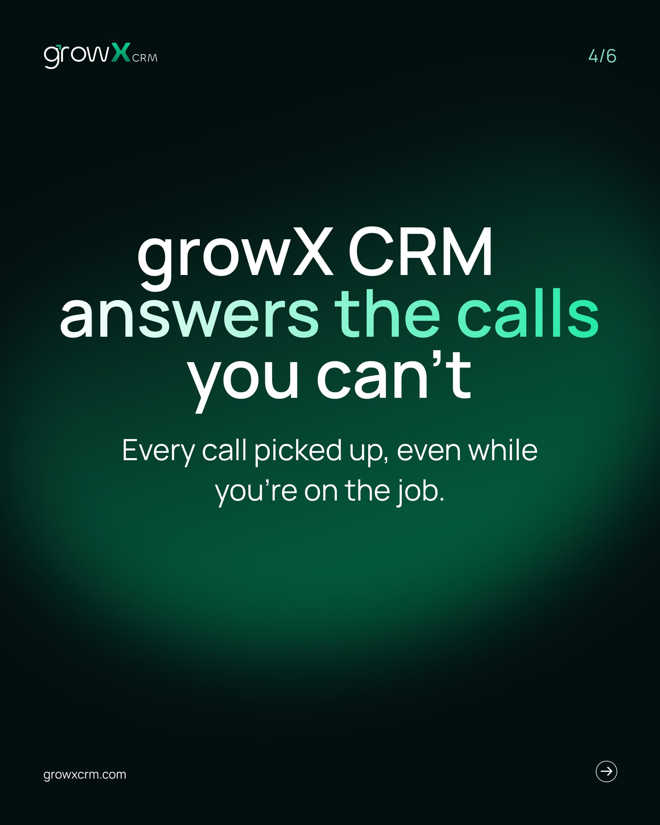 You cannot answer the phone while you are with a customer, slide 4 of 6